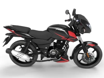 Bajaj Pulsar 150 Low-poly 3D model