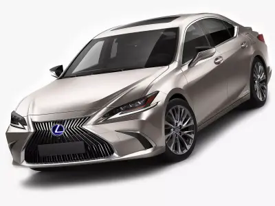 Lexus ES 2019 3D model