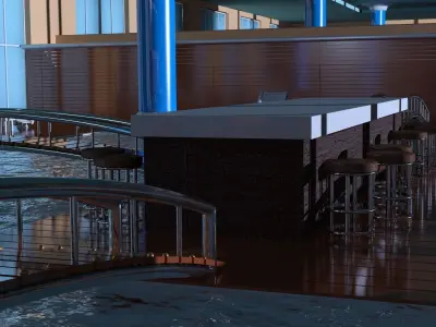 3ds models Low-poly 3D model