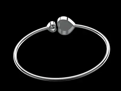 Heart Bracelet 11331 3D print model