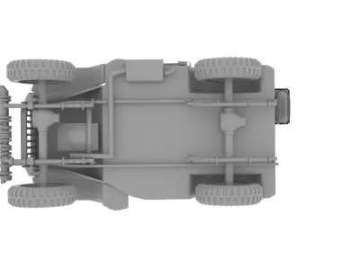 willy jeep basic  3D model