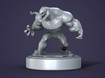 Figures Collection for Decoration and Printing Test 3D print model