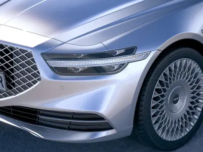 Genesis G90 2020 3D model