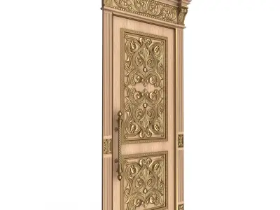 Doors Collection 0303 Low-poly 3D model