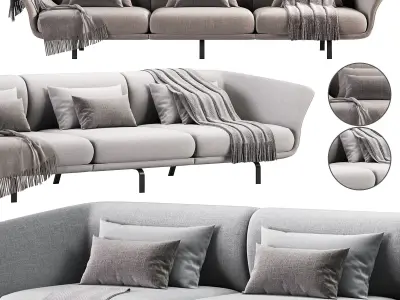 Cape Sofa by DavisFurniture 3D model