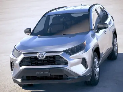 Toyota RAV4 LE 2019 3D model