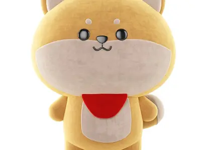 Plush Toy 3D model