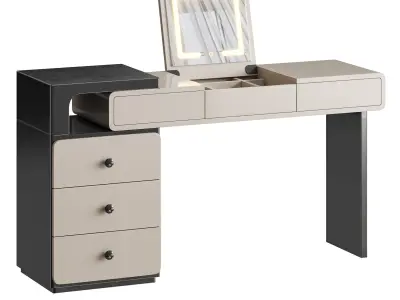  Ensemble de meuble lavabo escamotable 3D model