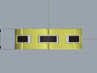 Ring chain  0173 3D print model