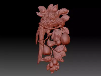 Parrot 3D print model