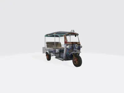 Vehicle Tutu Skin Default Low poly model Low-poly 3D model