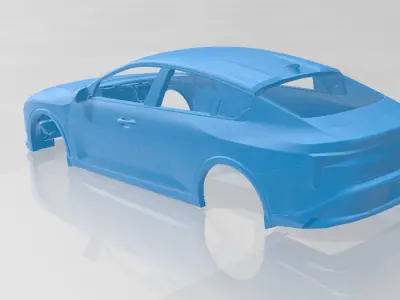 Kia K4 - Body Car STL Model 3D print model