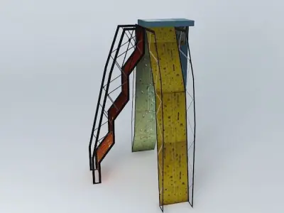 Climbing walls AdrenaLimits Free 3D model