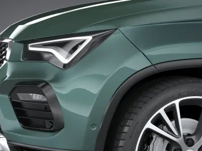 Seat Ateca 2020 3D model