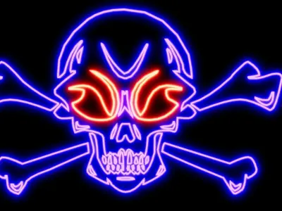 Neon Sign Pack 3D model