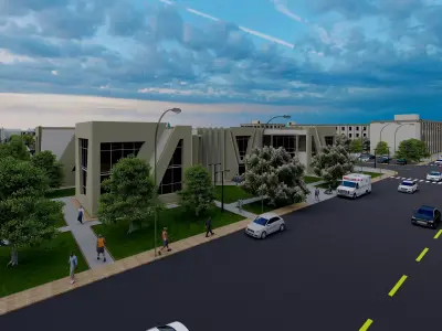 College Of Medicine COM22 3D model