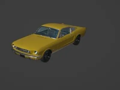 super car  3D model by blenderart2009