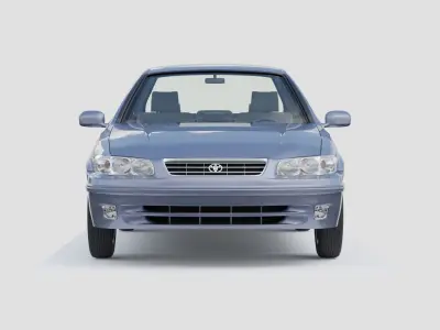 Toyota Camry 1999 Low-poly 3D model