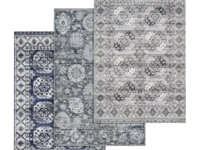 Rug Set 538 3D model