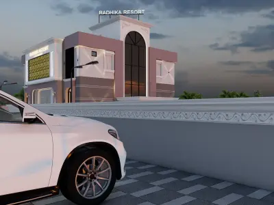 RESORT 3D model