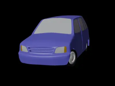 Maruthi 800 low poly rigged Low-poly 3D model