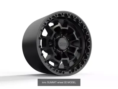 best seller KMC wheels 3D Model Pack