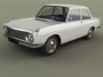 DKW F102 Coupe 3D model
