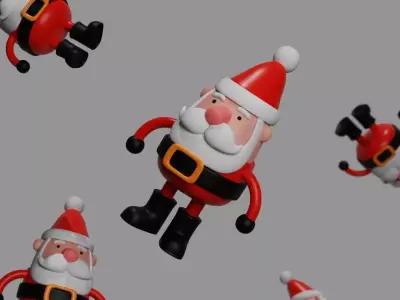 Santa Claus - Christmas Ornaments 3D print model