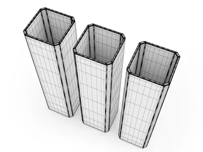 Decorative Vases 3D model