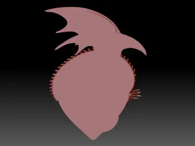 Dragon heart 3D print model