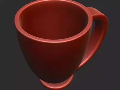 Elegant Cup 3D print model