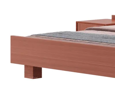 Bed SCACCHI 3D model