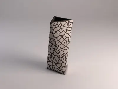 CERAMIC VASE---Inlaid 3D model
