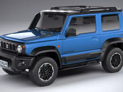 Suzuki Jimny 4expedition 2024 3D model