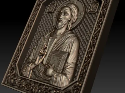 Jesus Christ Icon 3D model