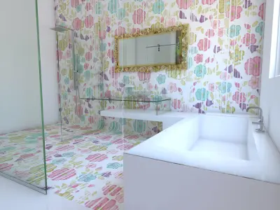 Bathroom 58 3D model