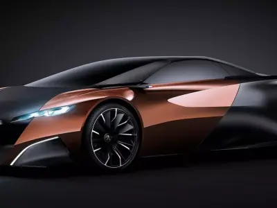 Peugeot Onyx Concept - IGES model 3D model