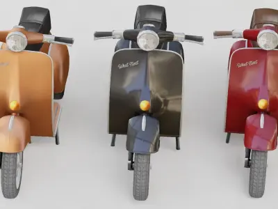 Indos  scooters  3D model
