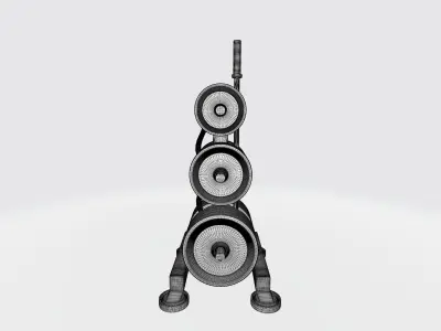 Stand for weight 3D print model