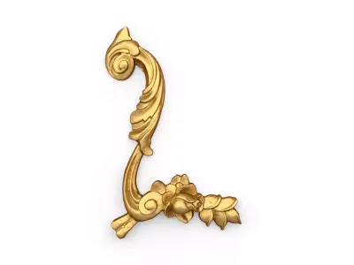 Classic decor ornament 91  3D model