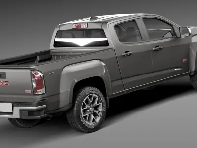 GMC Canyon DoubleCab CG 2015 3D model