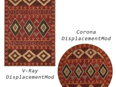 Rugs No 840 Low-poly 3D model