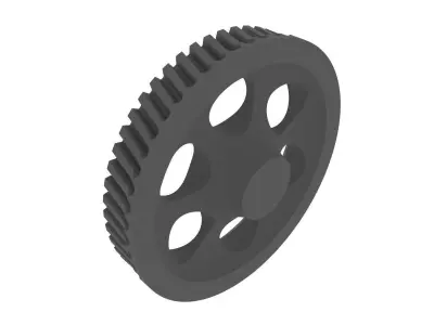 Electric motor Bosch gear F006B20103 for windshield wipers 3D print model