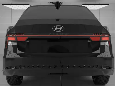 HYUNDAI VERNA 2025 3D model