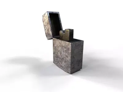 Old Lighter Low-poly 3D model