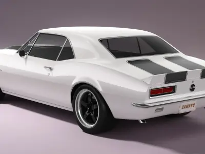 Chevrolet Camaro 1967 Pro Touring 3D model