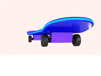 Skateboard 3D model