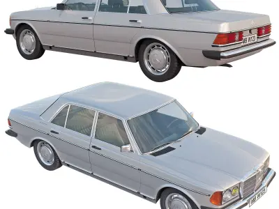 Mercedes benz W123 3D model
