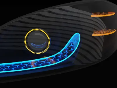 Gentra Led Free 3D model