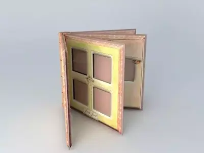 Baby Book of First Album Free 3D model